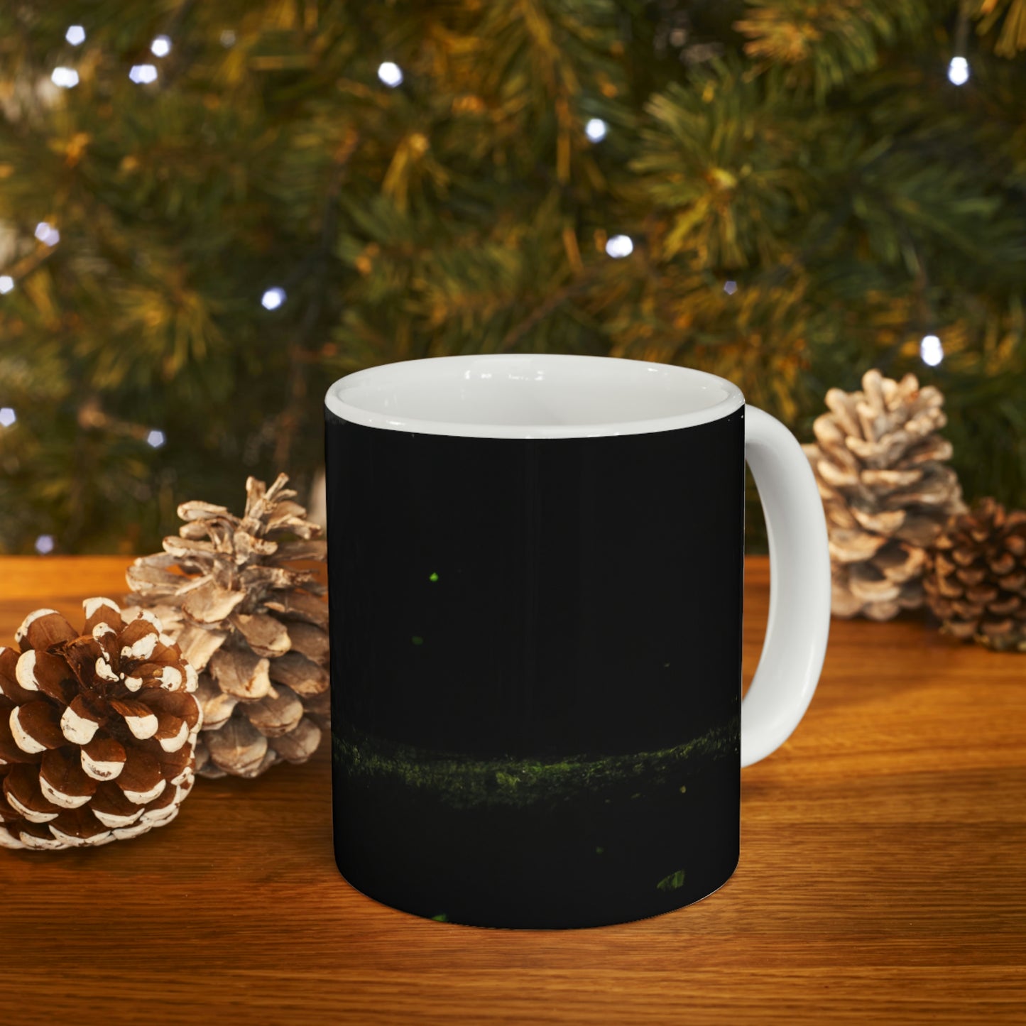 "A Thousand Fireflies in the Night Sky" - The Alien Ceramic Mug 11 oz