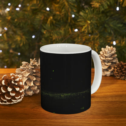 "A Thousand Fireflies in the Night Sky" - The Alien Ceramic Mug 11 oz