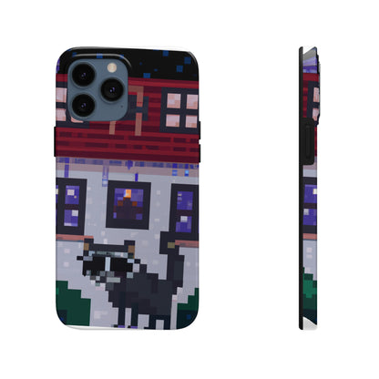 "Caper in the Mansion: A Raccoon's Adventure" - The Alien Tough Phone Cases