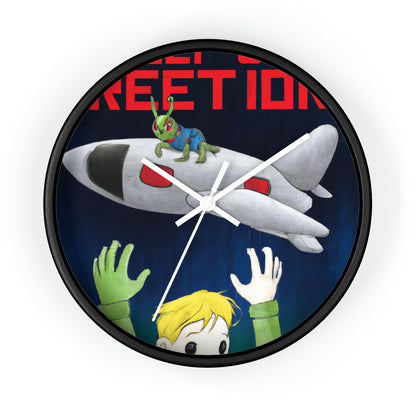 Rescuing the Alien: A Race Against Time - The Alien Wall Clock