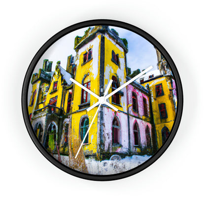 "Castle of Snow and Shadows" - The Alien Wall Clock