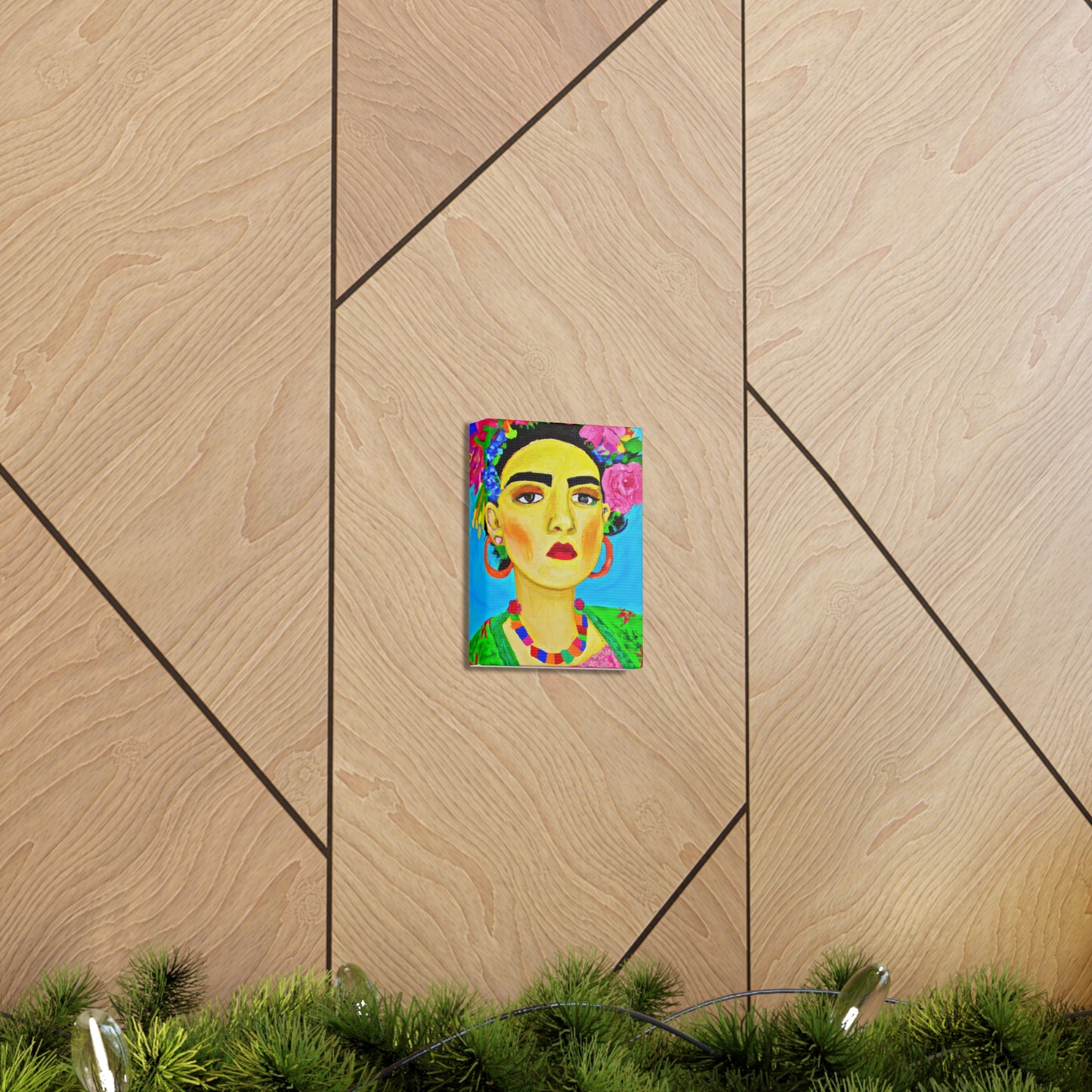 "Feroz y libre: un tributo a las mujeres mexicanas inspirado en Frida Kahlo" - The Alien Canva