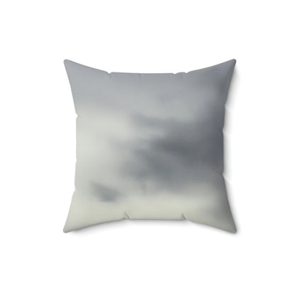 "Adrift in the Universe" - Das Alien Square Pillow