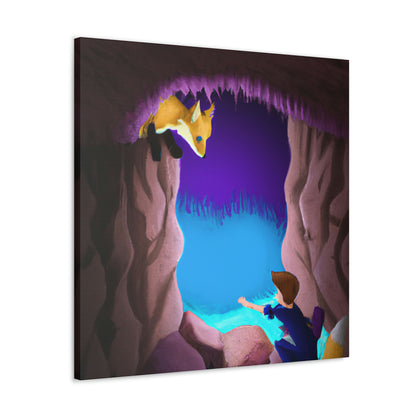 El zorro en la caverna - The Alien Canva