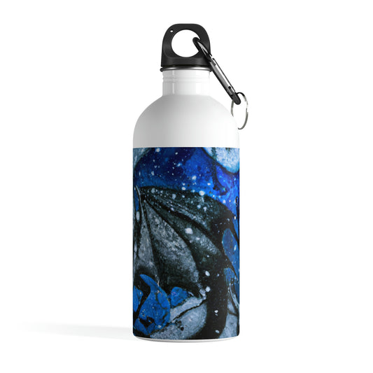 "Frosted Moonlight Dragon" - The Alien Stainless Steel Water Bottle