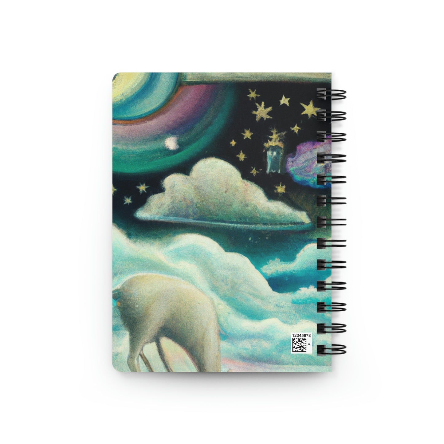 "Un mar de diamantes en la noche" - The Alien Cuaderno encuadernado en espiral