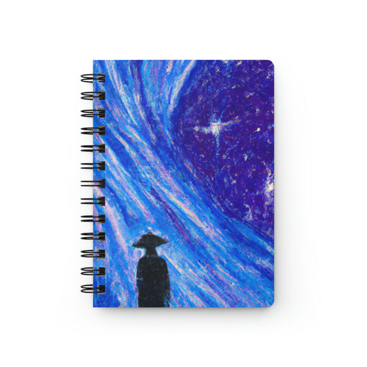 "A Starlit Solace" - The Alien Spiral Bound Journal