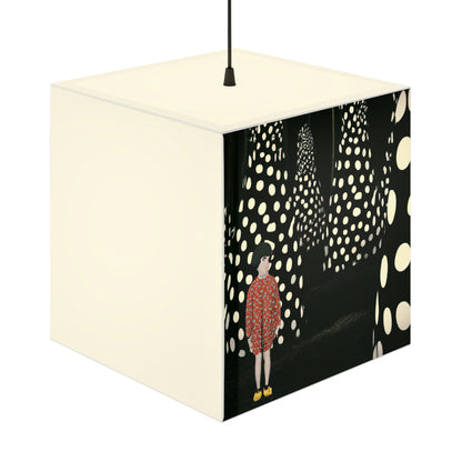 Staring Into The Night Woods - The Alien Light Cube Lamp