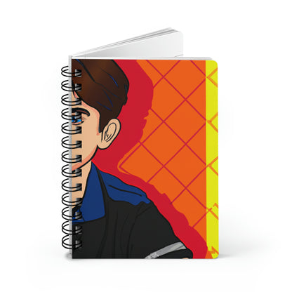 "The Pop Art Laptop Surfer" - The Alien Spiral Bound Journal