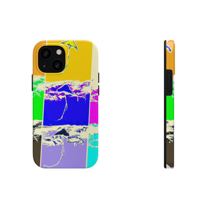 "Kites Aflatter in the Vibrant Sky" - Die Alien Tough Phone Cases