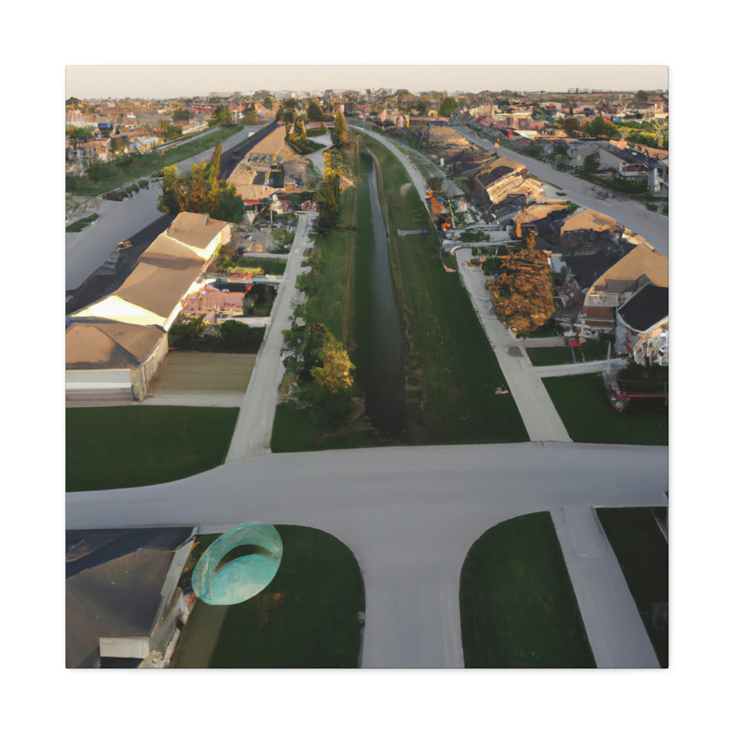 "DOOMed Suburbia" - The Alien Canva