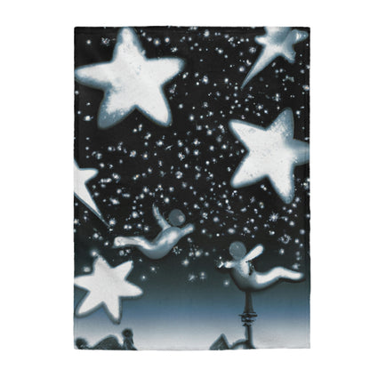 "Dancing with the Stars" - The Alien Velveteen Plush Blanket