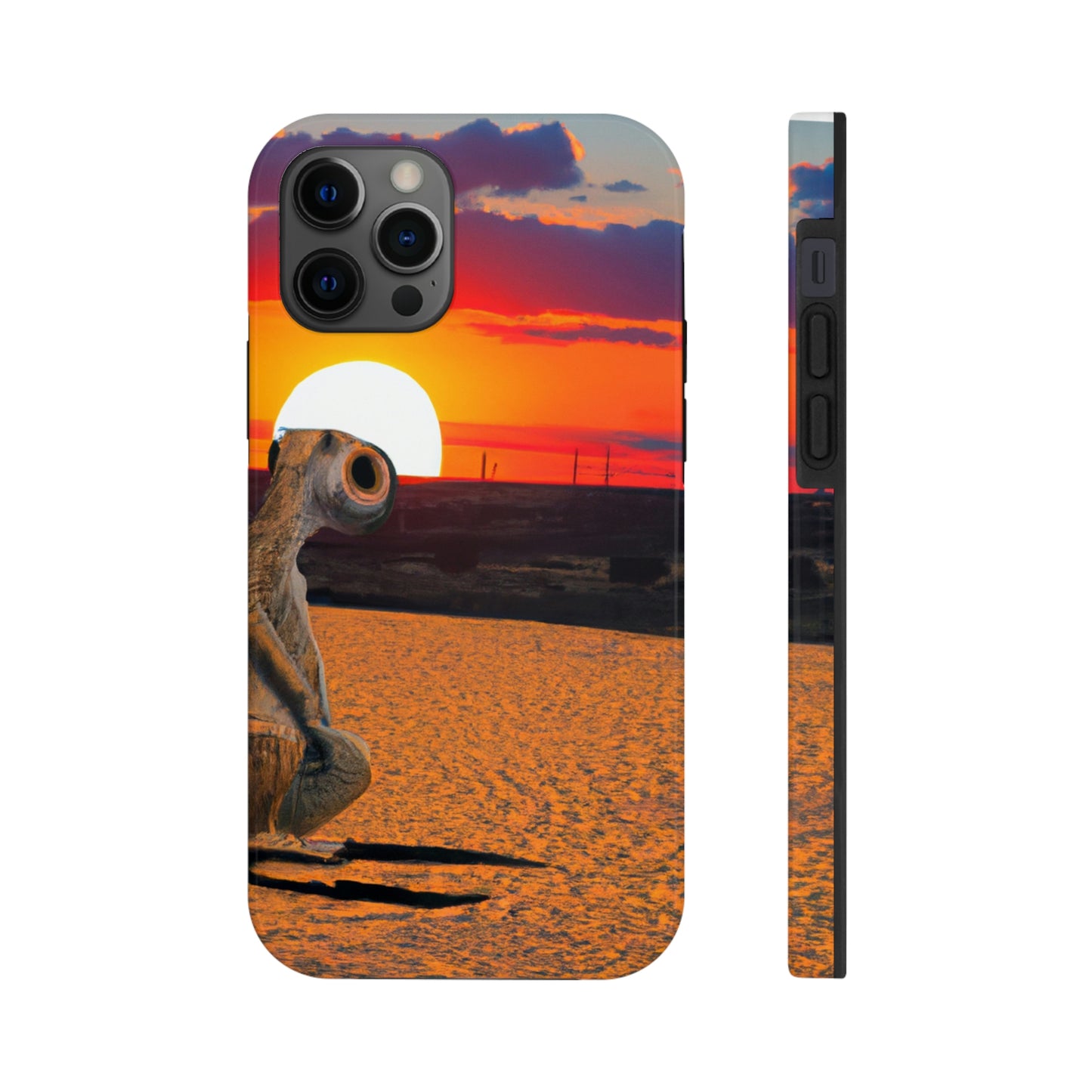 "Farewell to the Horizon" - Die Alien Tough Phone Cases