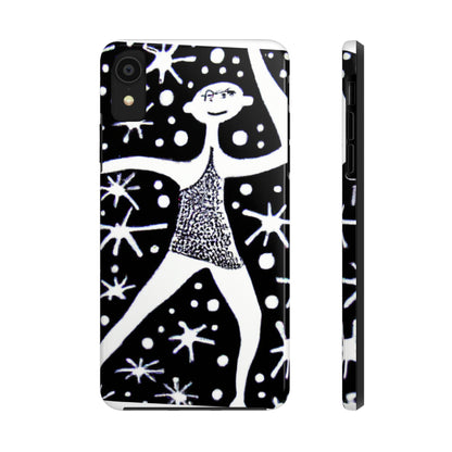 "Dancing Among the Galactic Light" - The Alien Tough Phone Cases