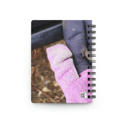 "A Tiny Home in an Old Glove" - The Alien Spiral Bound Journal