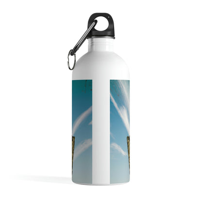 "A Sentinal Among Ruins: An Unstirred Owl's Perch" - The Alien Stainless Steel Water Bottle