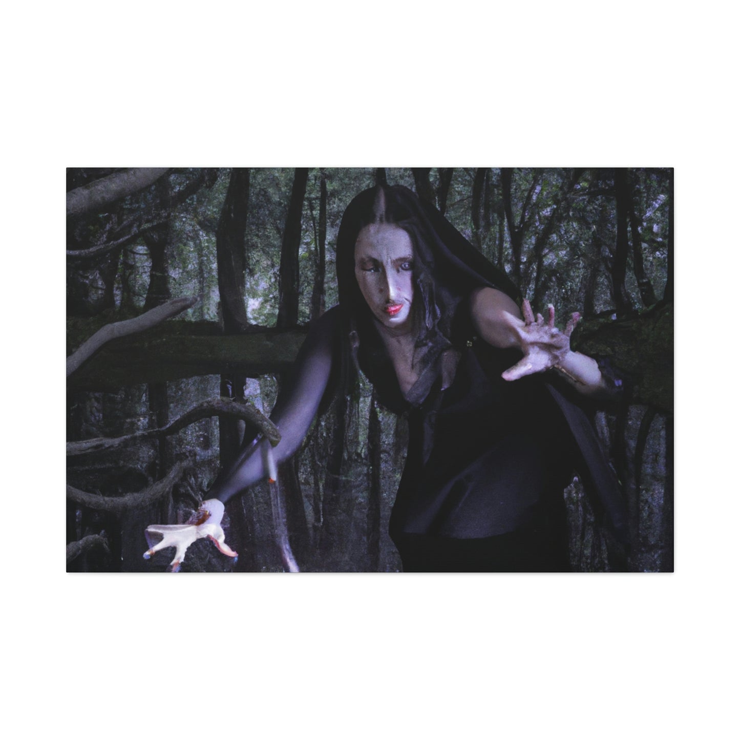 "The Witch and the Flooded Forest" - The Alien Canva