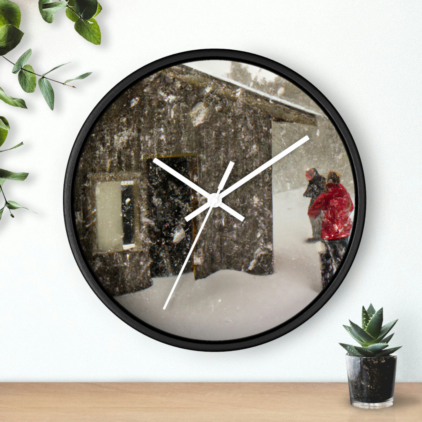 "Frozen in Time" - The Alien Wall Clock