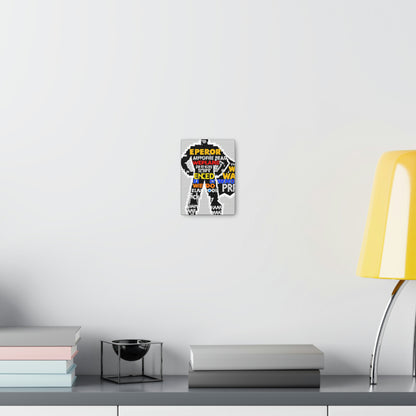 Superhero Word Pop Art - The Alien Canva