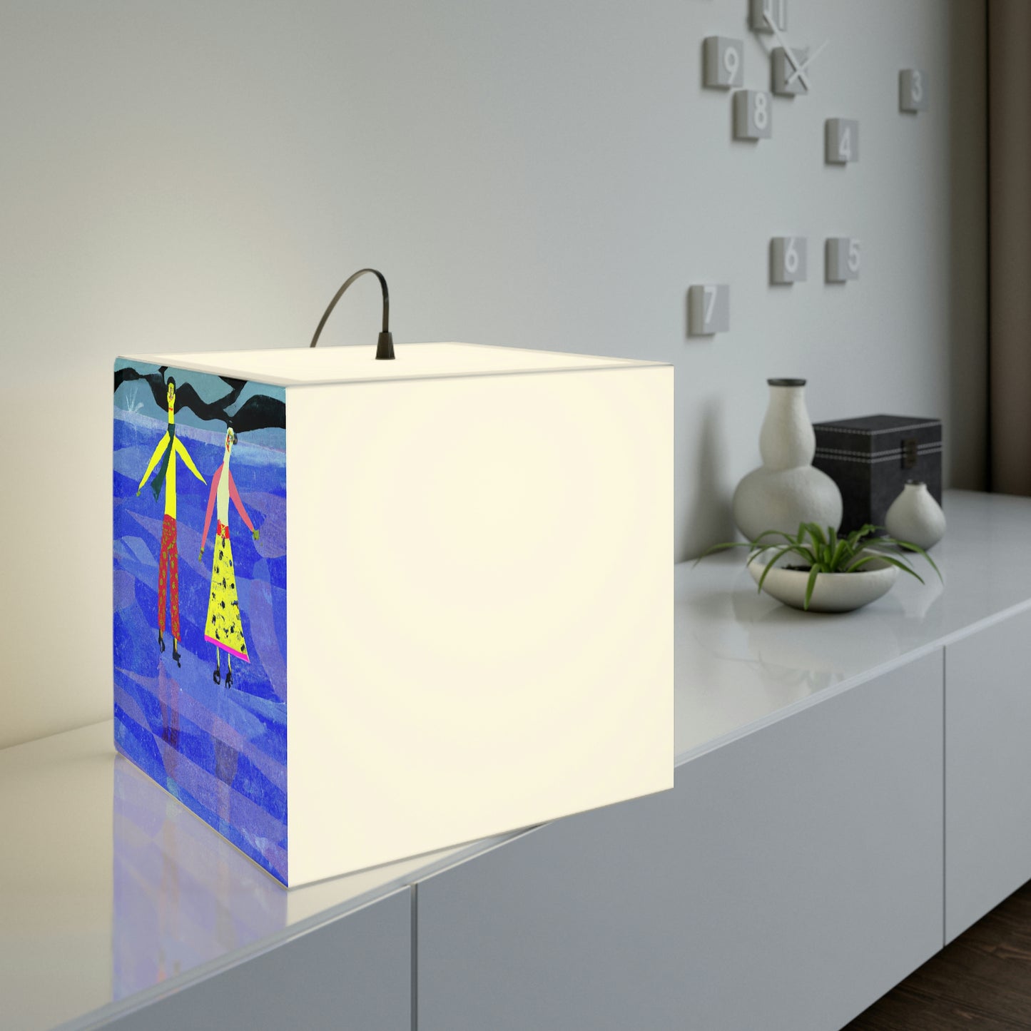 "A Song of Ice and Solitude" - The Alien Light Cube Lamp