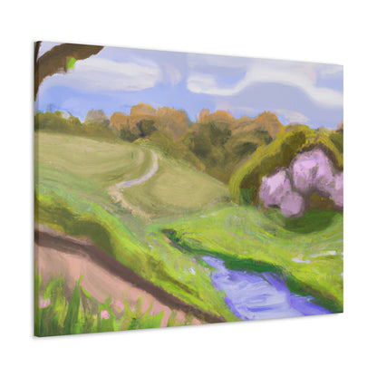 "Alive and Thriving: A Nature Painting" - Canvas