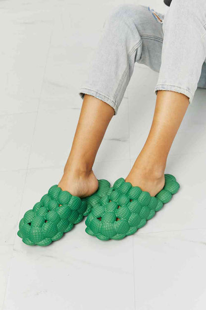 NOOK JOI Chanclas Laid Back Bubble en verde