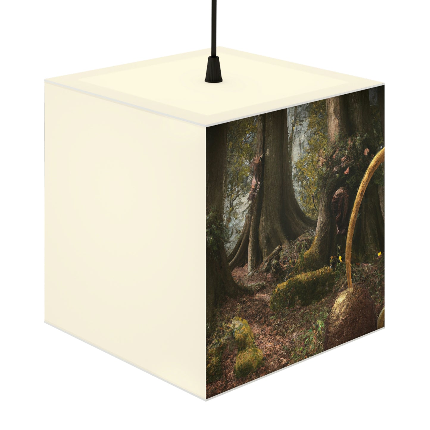 Die verlorenen Geheimnisse des vergessenen Waldes - Die Alien Light Cube Lampe