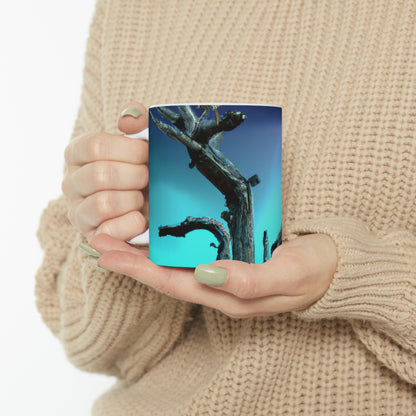 "Alone Against the Storm" - The Alien Ceramic Mug 11 oz