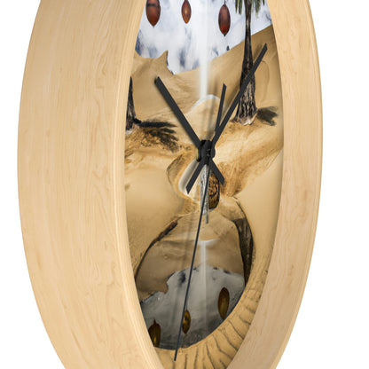 The Mirage of the Desert Sands - The Alien Wall Clock