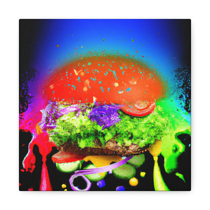 "Burger Rainbow" - El lienzo alienígena