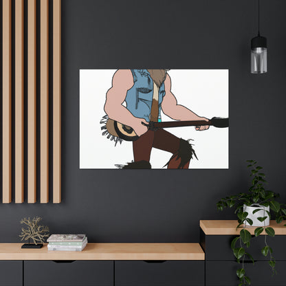 "Howling Highwayman: The Banjo-Playing Werewolf Biker" - The Alien Canva