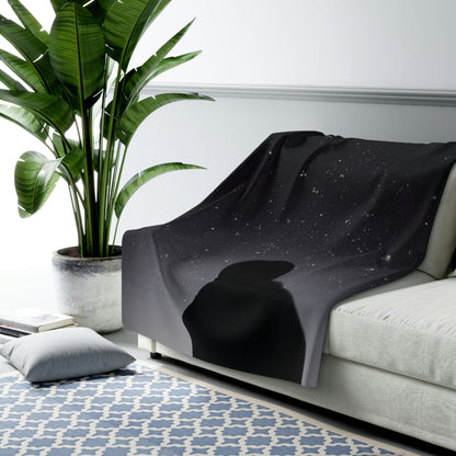 "A Wish In The Heavens" - The Alien Sherpa Fleece Blanket