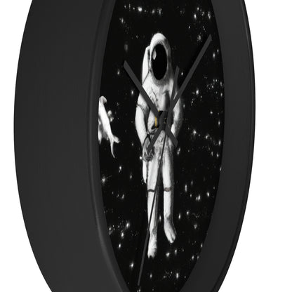 "A Celestial Sea Dance" - The Alien Wall Clock