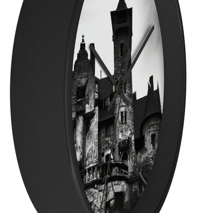 "Castle of Mystifying Secrets: A Haunted Adventure" - The Alien Wall Clock