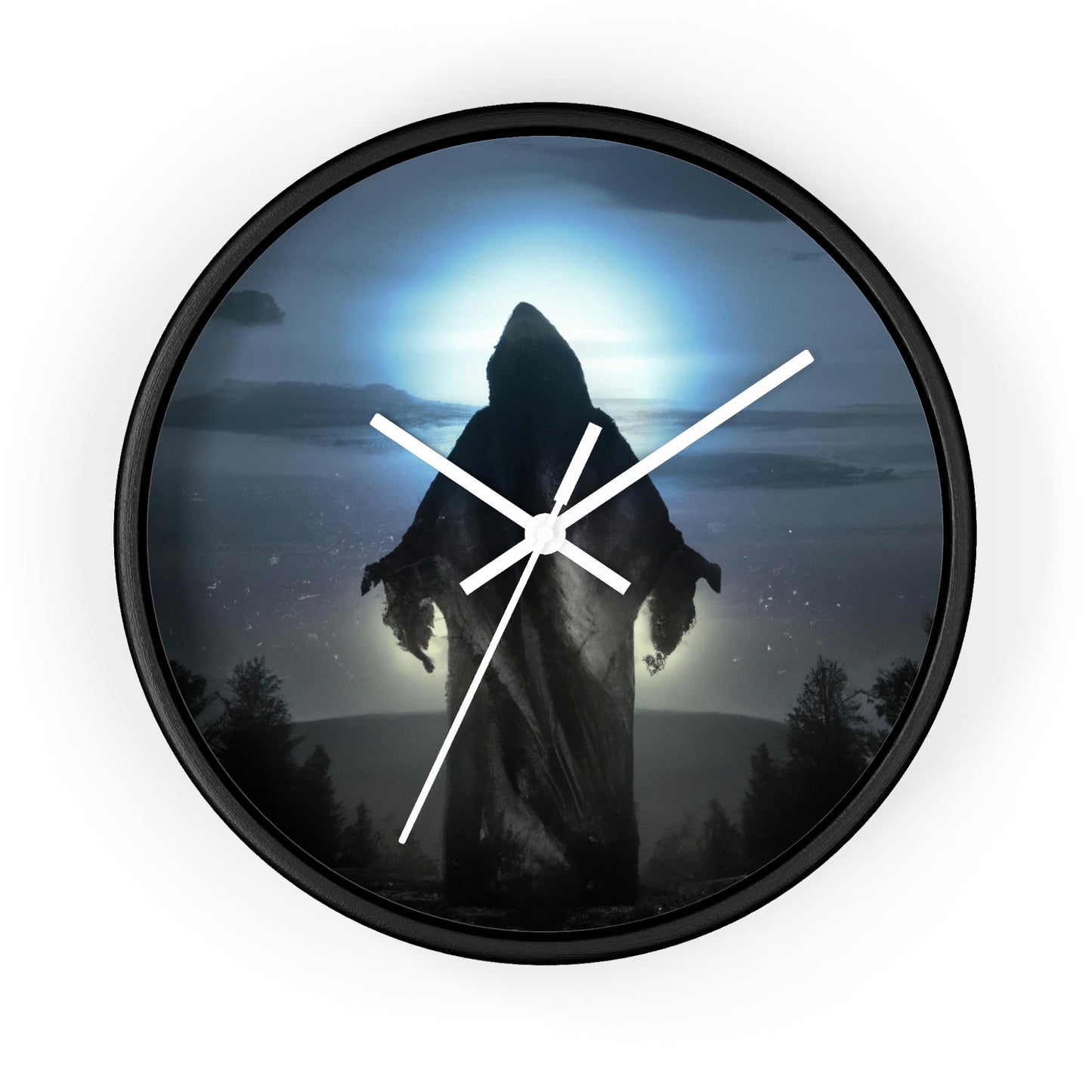 "The Shadow of the Moonlit Night" - The Alien Wall Clock