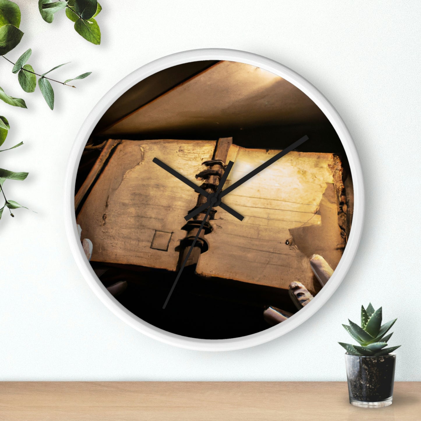 "The Attic's Ancient Secrets" - The Alien Wall Clock