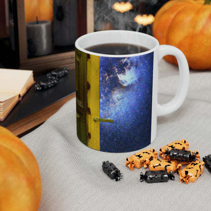 The Heavenly Threshold - The Alien Ceramic Mug 11 oz