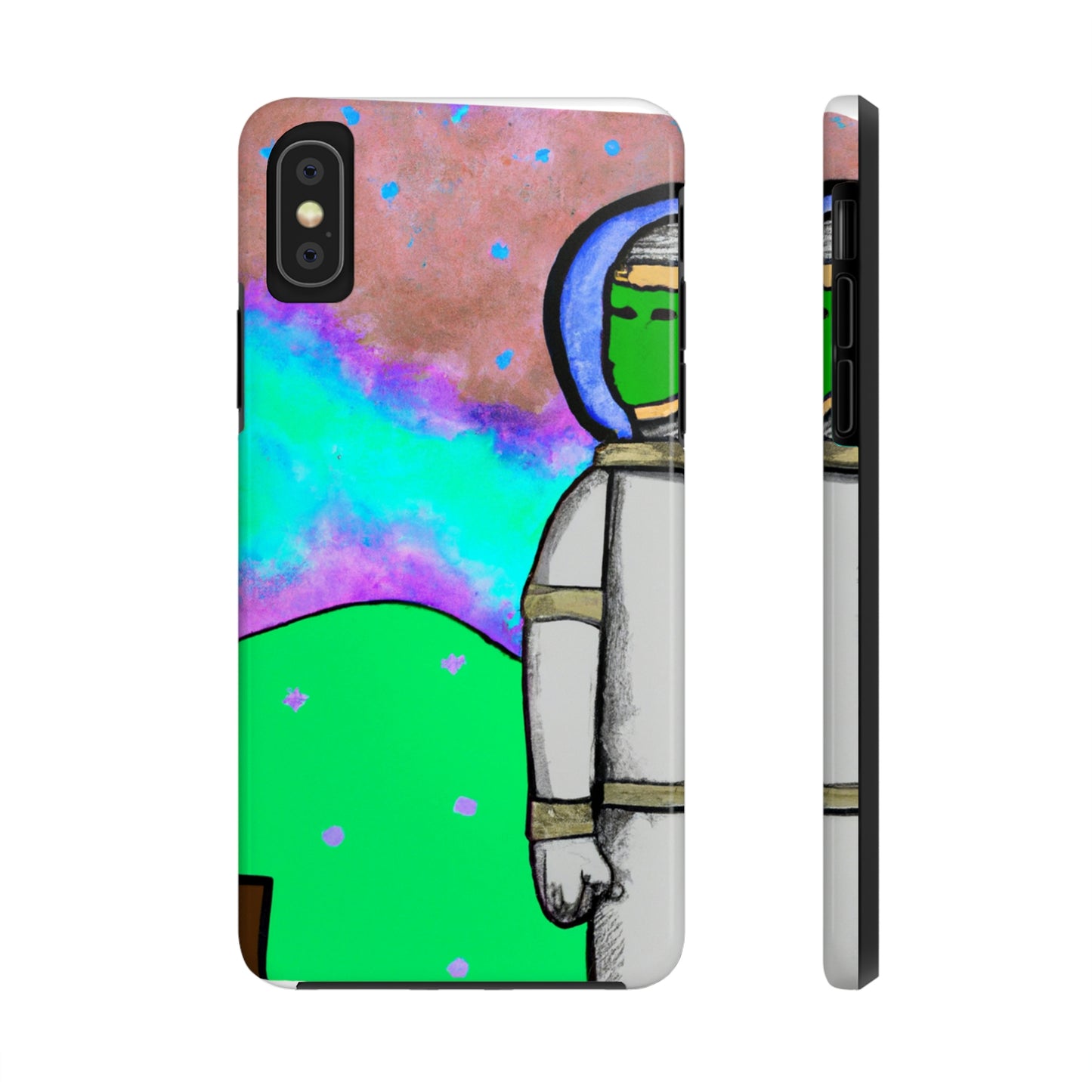 "Alone in the Alien Sky" - The Alien Tough Phone Cases