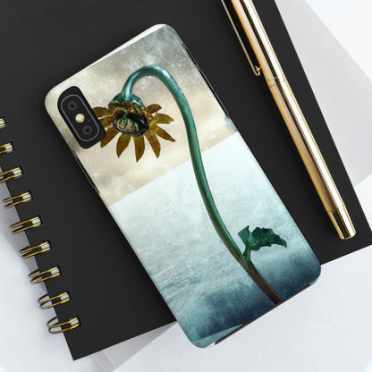 "Fighting the Frost: A Flower's Story" - Die Alien Tough Phone Cases