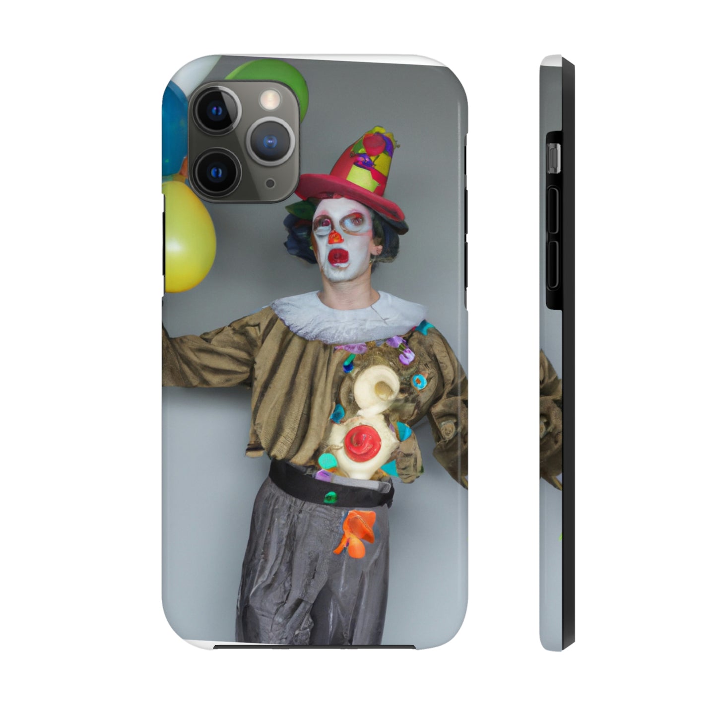 "Clowning Around with Balloons" - The Alien Tough Phone Cases