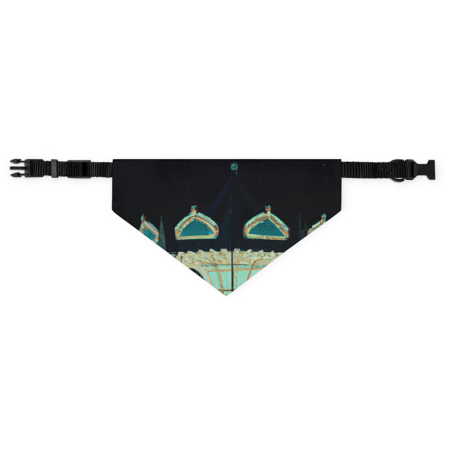 "A Lonesome Carousel Under Shining Stars" - The Alien Pet Bandana Collar