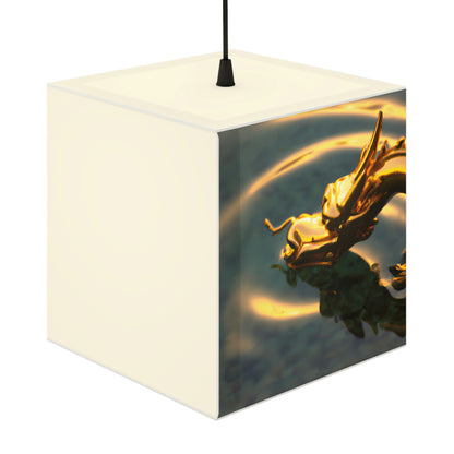 "Descending Dragon" - The Alien Light Cube Lamp