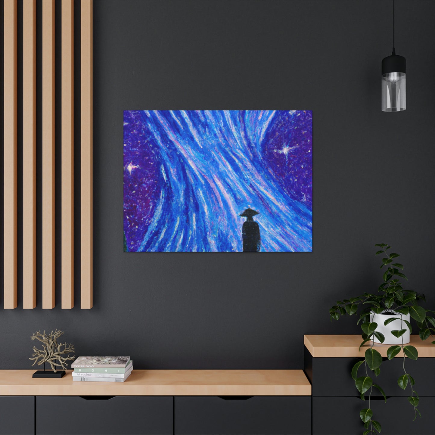 "Un consuelo iluminado por las estrellas" - The Alien Canva