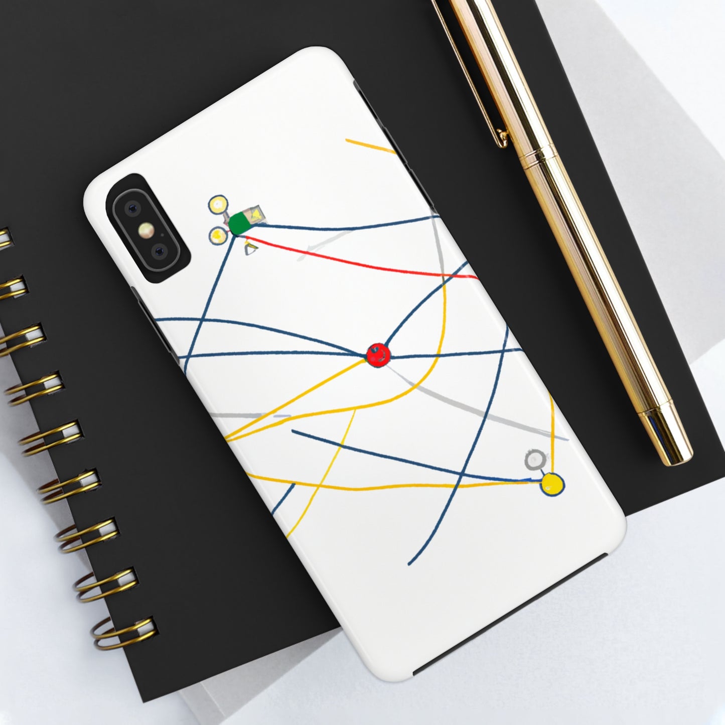 "Exploring the Dynamic Topology: Artful Visualization of a Network Structure." - The Alien Tough Phone Cases