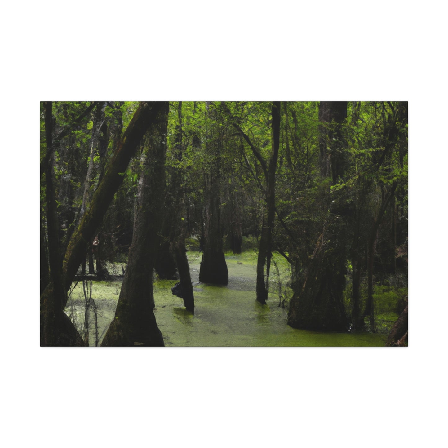 "Delving Deep into the Ancient Swamp" - The Alien Canva