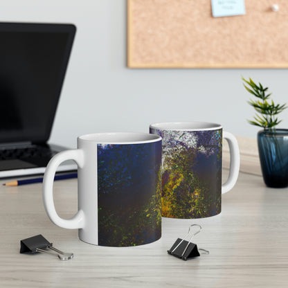 "A Beam of Light on a Forgotten Path" - The Alien Ceramic Mug 11 oz