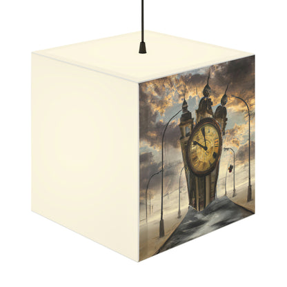 "Lonely Chimes in the Darkened City" - Die Alien Light Cube Lampe