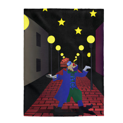 "Alley Star Juggler" - The Alien Velveteen Plush Blanket