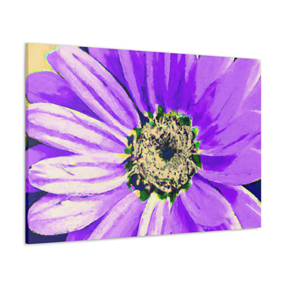 Purple Petals Popping: Create an Eye-Catching Daisy-Rose Fusion - The Alien Canva