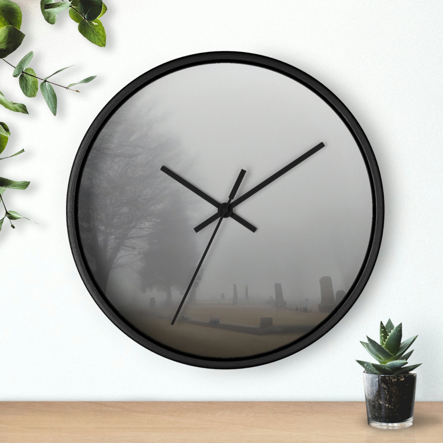 "The Whisper of the Tombstones" - The Alien Wall Clock